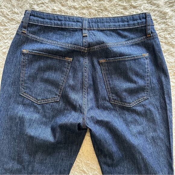 Triarchy High-Rise Straight Leg Jeans Dark Wash Size 28 EUC - Picture 7 of 8